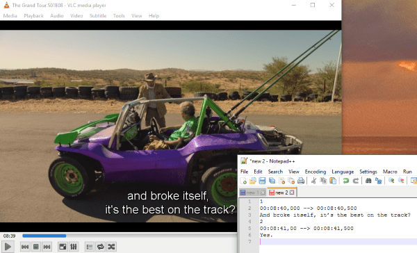 Tekstityksen lisääminen VLC-mediasoitin-3:ssa