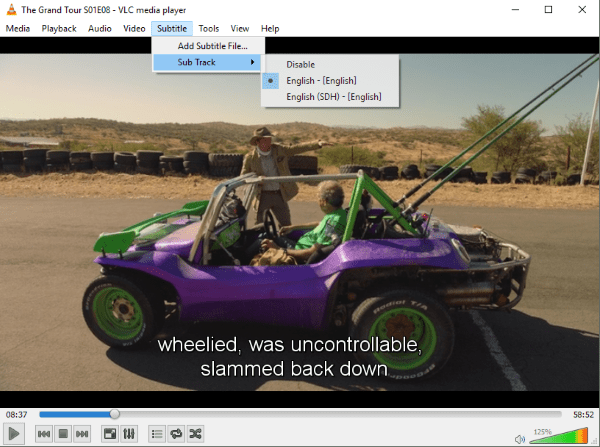 Cómo agregar subtítulos en VLC media player-2