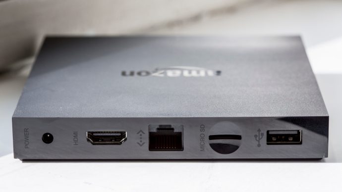 „Amazon Fire TV“ apžvalga: „Fire TV“ turi HDMI išvestį, tačiau optinė S/PDIF išvestis buvo atmesta