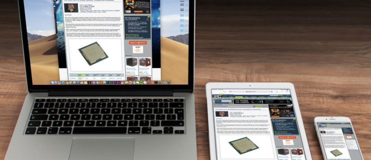 Kako AirDrop spletne strani med iPhone, iPad in Mac