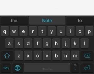 Klaviatuuri vahetamine iOS 8-s – 1