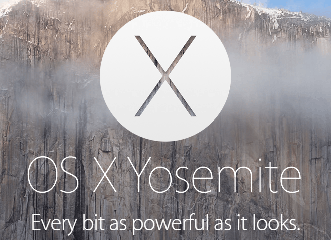 Ημερομηνία κυκλοφορίας του OS X Yosemite