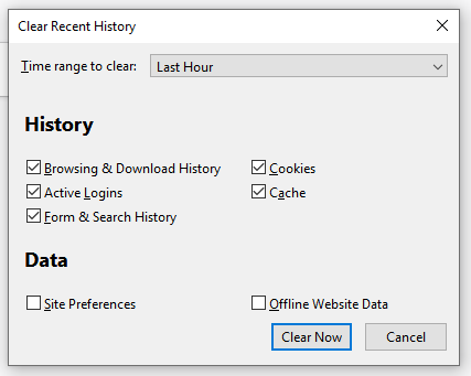 Com esborrar l'historial de navegació al Firefox