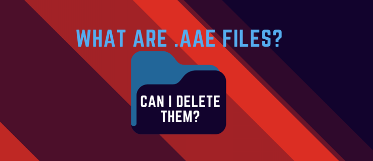 Kaj so datoteke .aae? Ali jih lahko izbrišem?