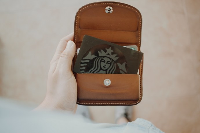 Patikrinkite Starbucks dovanų kortelės likutį